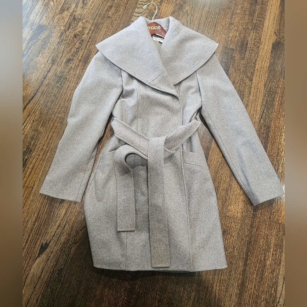 Merona Women's Gray Trench Coat